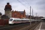 411 519-2  Meien  als ICE 1548 von Berlin Ostbahnhof nach Kln/Bonn Flughafen & 4011 590-9  Wien  als ICE 1538 von Berlin Ostbahnhof nach Kln Hbf in Rathenow.