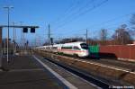 411 562-2  Vaihingen an der Enz  als ICE 1533 von Kln Hbf nach Berlin Ostbahnhof & 411 528-3  Reutlingen  als ICE 1543 von Kln Hbf nach Berlin Ostbahnhof in Rathenow.