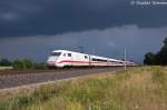 401 518-6 als ICE 1510 von Leipzig Hbf nach Hamburg-Altona in Vietznitz.