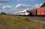 411 003-7  Paderborn  als ICE 1615 von Hamburg-Altona nach Berlin Sdkreuz in Vietznitz.