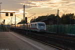 401 568-1  Crailsheim  als ICE 598 von Mnchen Hbf nach Berlin Ostbahnhof in Rathenow. 14.10.2017