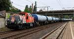 HamburgerRailService 1002 045-5 D-NXRL REV/LS X/22.03.22 mit Kesselzug Durchfahrt HH-Harburg. 18.07.2026