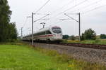 411 584-6  Kaiserslautern als ICE 2918 für ICE 690 von München Hbf nach Berlin Hbf (tief) in Nennhausen.