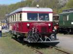 Ein Wismarer Schienenbus im DGEG-Museum Bocum-Dahlhausen am 18.04.2010.