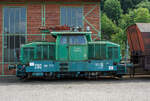 Die ex RAG 290, ex RAG E 490, ex Rheinstahl Bergbau AG E 10,  am 05 Juni 2011 im LWL-Industriemuseum Henrichshütte in Hattingen.