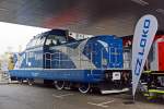   Die von den rumnischen Firmen Reloc SA und Electroputere VFU (beide Teil der Grampet Gruppe) entwickelte und gebaute Diesellok mit Mittelfherhaus DHL - 1260 HP- TERRA NOVA (92 53 0 813001-0