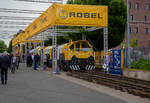 Die Robel Bahnbaumaschinen GmbH aus Freilassing (gehrt zu Plasser & Theurer) prsentierte auf der 28.