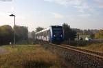 620 916-6 vlexx GmbH als RB51  ODEG  (RB 68854) von Brandenburg Hbf nach Rathenow in Mögelin. Netten Gruß zurück! 28.10.2014 