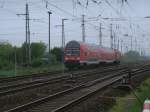 RE 92205 Stralsund-Neustrelitz verlie,am 19.Mai 2013,Stralsund passierte den Abzw Stralsund Rgendamm(Srg).