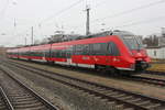 442 845 stand als S1(Rostock-Warnemnde)im Rostocker Hbf.25.11.2016