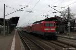 114 010-2 mit dem RE20 (RE 17711) von Uelzen nach Halle(Saale)Hbf in Salzwedel.