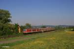 Eine s-Bahn nach Nrnberg bei Plling.