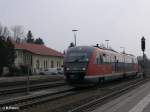 642 577-1 erreicht Buchloe mit den RE37561 Augsburg HBF.