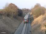 218 094-7 rollt bei Trunkelsberg als RB Krumbach/Schwab.