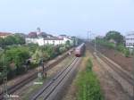 Ein RE Mnchen verlsst Regensburg HBF.