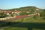 425 044-5 als RE55 RE4630 Würzburg - Frankfurt/Main in Retzbach-Zellingen.