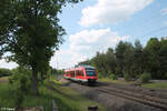 648 308 als RB12 Nürnberg HBF bei Fürth Unterfürberg.