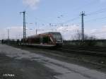 946 011 verlsst Saarmund als RB28814 nach Berlin Schnefeld. 11.03.11