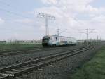 VT618 bei Borsdorf als MRB80124 Wurzen – Leipzig HBF. 16.04.11
