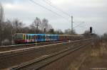 481 333-3  Buga 2015 Havelregion  S-Bahn Berlin als S42 (S 42141) Ring ↺, bei der Einfahrt in Berlin Jungfernheide.