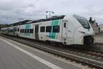 Am grauen 21 September 2025 steht SBH 3464 004 während ein Probebetrieb in Celle. Am grauen 21 September 2025 steht SBH 3464 004 während ein Probebetrieb in Celle.