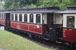 Bäderbahn Molli Wagen am 23.09.2023 in Bad Doberan