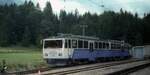 BZB - Bayrische Zugspitzbahn Tw 11, Grainau - Badersee 18.08.1987 M.S/D.S
