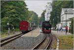 In Heiligendamm kreuzen sich die Molli-Zge der Mecklenburgischen Bderbahn.