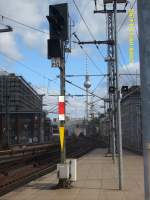 Ausfahrsignal P52 in Richtung Berlin Alexanderplatz in Berlin Friedrichstrae.