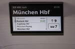 Am 08.08.2025 ging es mit ICE 691(Rostock-München)bis Leipzig Hbf.