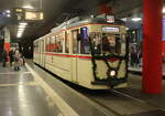 Gotha Wagen 1 stand am 21.12.2025 im Rostocker Hbf(Tief)