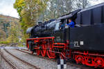 Die Personenzuglokomotive 23 1097 alias 35 1097-1 (90 80 0035 097-9 D-IGTL) der Interessengemeinschaft Traditionslok 58 3047 e.