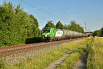 RTI 383 060-1 mit Kesselwagen gen Retzbach-Zellingen am 7.6.2026

