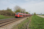 442 764 als S1 39164 Neumarkt/Oberpfalz - Fürth bei Pölling.