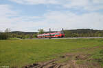 442 736-5 als S1 S39161Bamberg - Neumarkt/Oberpfalz bei Pölling. 28.04.24