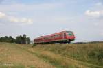 610 507 als RE 5290 Chep - Nrnberg bei Waldershof.