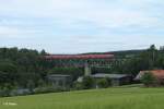 Zwei 612er auf dem Viadukt in Unterthlau.14.06.13