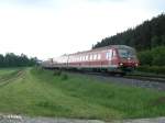 610 502 als RE3558 nach Nrnberg bei Richt am 26.05.10