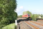 612 594 als RE3692 Regensburg - Gera bei Schnfeld.