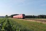 612 159 als RE 3692 Regensburg - Hof bei Oberteich.