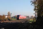 612 565 als RE 3428 Hof - Nürnberg bei Waldershof.