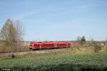 612 990 als RE 31 3430 Cheb - Nürnberg bei Oschwitz.