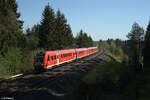 612 160-2 als RE31 RE3404 Hof - Nürnberg bei Röslau.