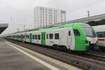 Abellio 3429 008 durchfahrt Essen Hbf am trüben 26 Januar 2022.