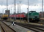 volles Haus im Rostocker Hbf am 16.02.2014