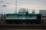 LDS 203 127-6 abgestellt im Rostocker Hbf.27.12.2015