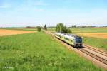 440 909 als AG84413 Neumarkt (Oberpfalz) - Plattling bei Taimering.