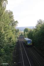 VT650.719 als ag84521 nach Marktredwitz beim verlassen von Immenreuth.