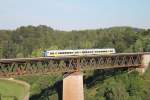 440 907 als ag84457 Neumarkt/Oberpfalz - Regensburg auf dem Beratzhausener Viadukt.