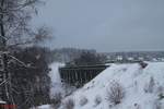 VT 650 737 als ag84552 Marktredwitz - Bad Rodach überquert das Viadukt über die Fichtelnaab bei Neusorg.